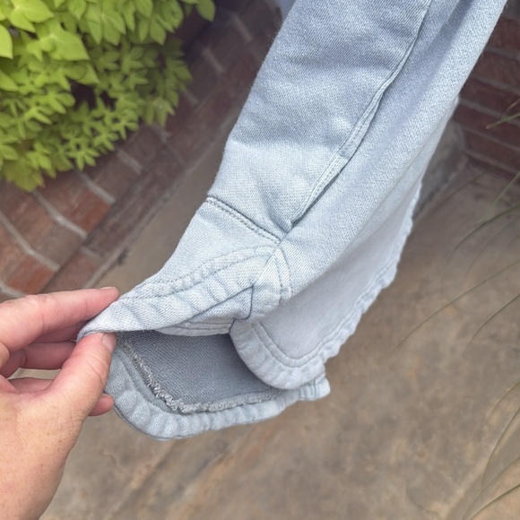 Free People Light Blue Hooded Jacket - Picture 10 of 16